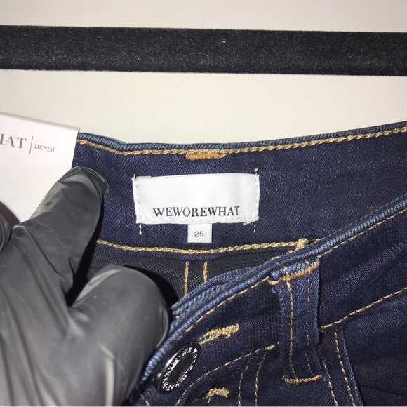WeWoreWhat The Danielle High Rise Vintage Straight Jeans - Picture 5 of 10